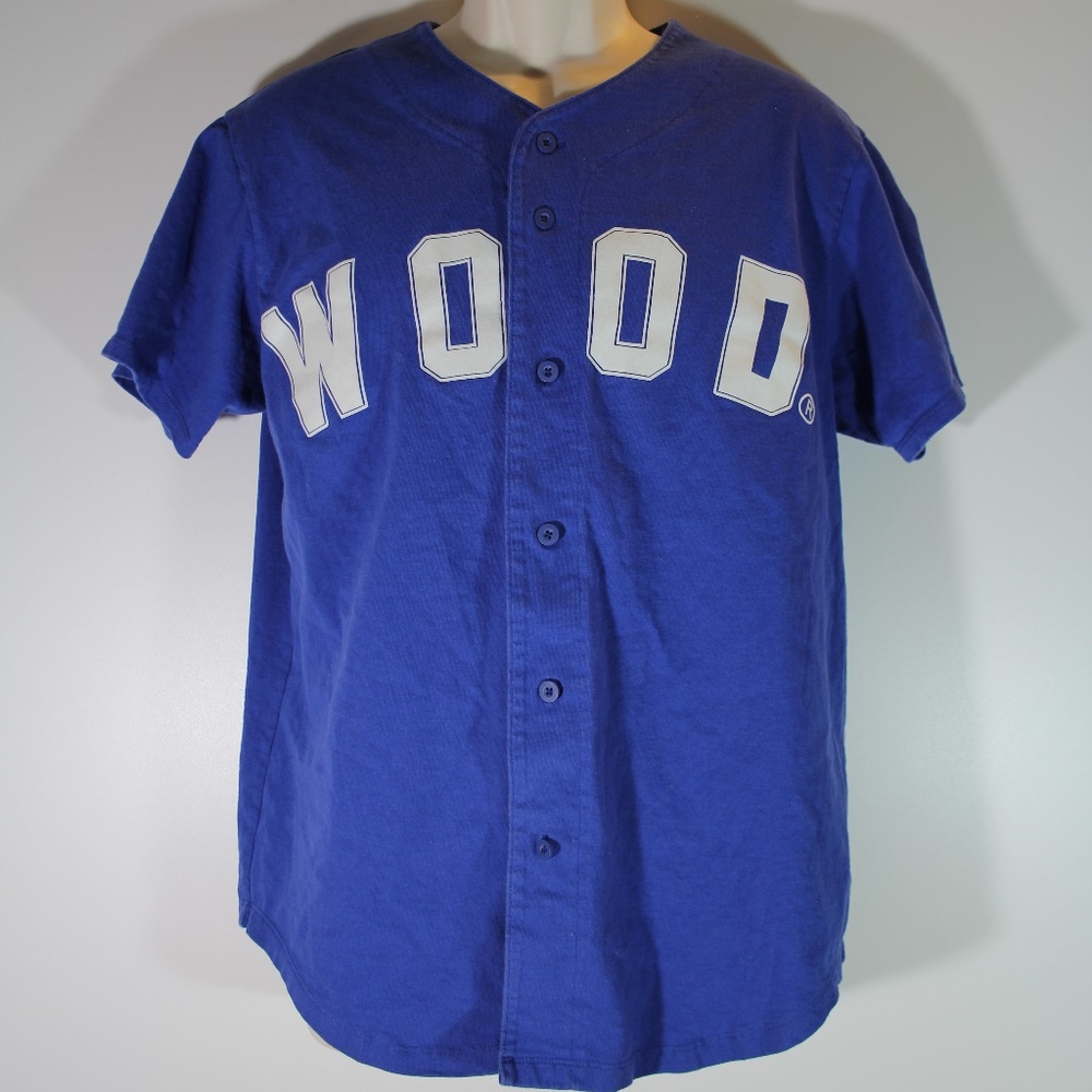 Wood Trademark Baseball Jersey Men's Large